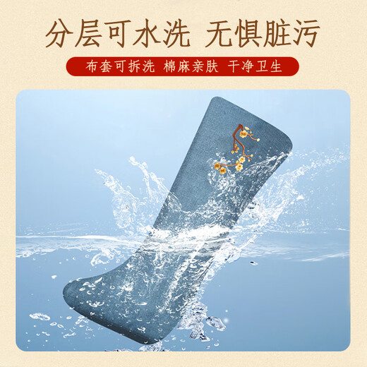 Lizi Knee Hot Compress Physiotherapy Instrument Moxibustion Velvet Leg Hot Compress Long Boots Old Cold Leg Electric Heating Knee Pads