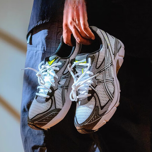 亚瑟士（asics）JJJJound x Asics GT-2160 亚瑟士联名千禧风反光透气低帮跑步鞋 1203A554-100【白银】 38