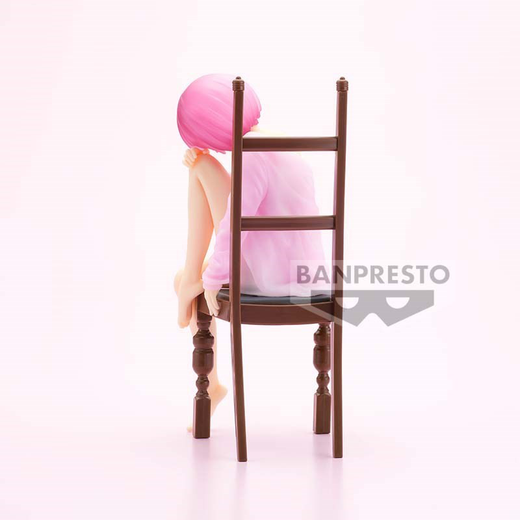 万代SEGA TOYS RE0 异世界生活蕾姆拉姆艾姬多娜和服仙子巫女景品手办 拉姆 椅子