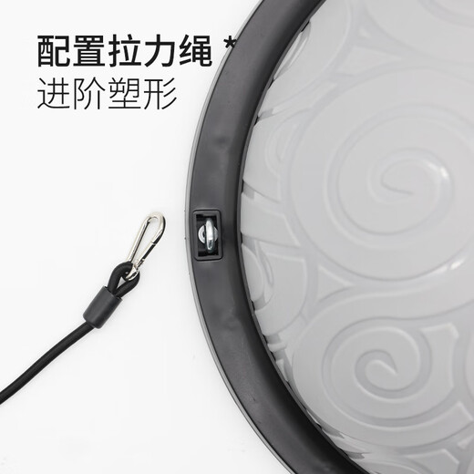 KELME Balance Wave Speed Ball Semi-circular Explosion-proof Yoga Fitness Ball Yoga Equipment Pilates Foot Hemisphere Light Gray Core Strengthening, Aerobic Fat Burning 45cm