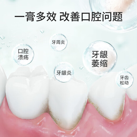 Huameike HURMEVKOR medical toothpaste for gum recession, gum inflammation, periodontal inflammation, loose teeth, severe repair and regeneration