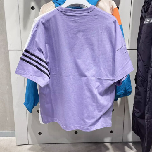 阿迪达斯 （adidas）三叶草短袖男装2025夏季新款时尚百搭纯棉透气运动T恤衫HM1874 HR3291 XS