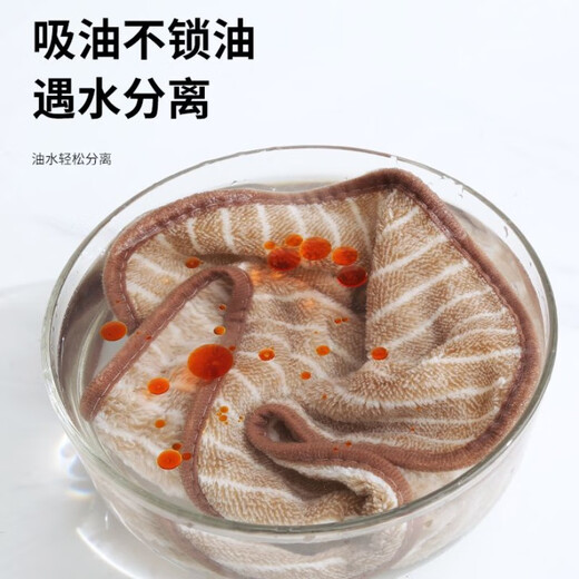 Kitchen rag, household absorbent towel, tablecloth, household supplies, cleaning dishcloth, large size 6 pack 30*30cm