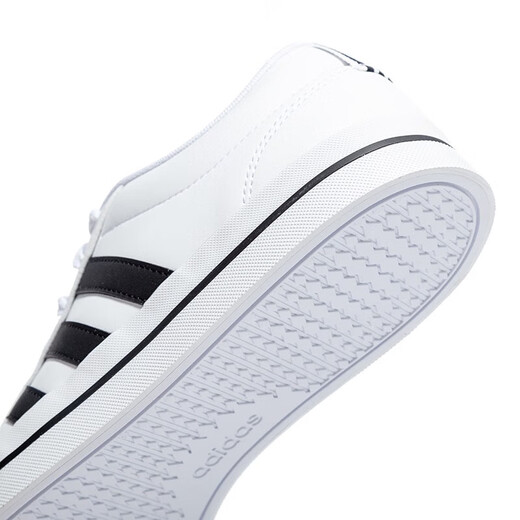 Chaussures officielles adidas Chaussures masculines Nouveau-style de printemps masculines Toile résistante à l'usure de la mode Low top-usure de sport décontractée GW8373 / Surface en cuir / blanc 41