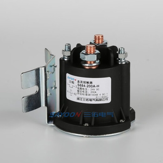 Sanyou SAYOON DC contactor S684-200A Forklift lifting oil pump 1261 2451 212 09 17 M horizontal 84VS684-200A