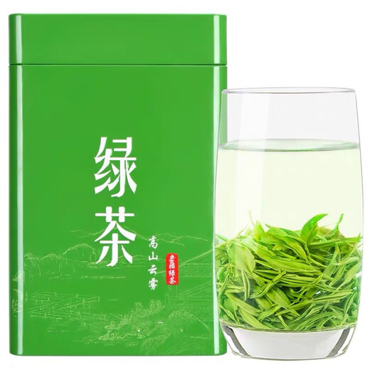 Ganxiangpo New Tea Alpine Cloud Mist Green Tea Before the Rain Spring Tea Strong Fragrance Durable to Steeping and Sufficient Sunlight Maojian Green Tea 125g 500g 125g Bag Sample