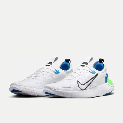 
Nike NIKE running shoes men's cushioning FREE RN FK NEXT sports shoes FB1276-104 white blue green 42