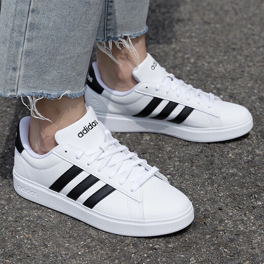 Adidas Neo board shoes men's shoes women's shoes spring new couple sneakers retro low top casual shoes GW9195 white 36