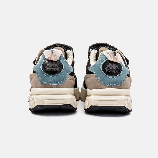 Kappa Kids Kappa children's father's shoes autumn and winter new lightweight boys' running shoes non-slip soft bottom girls' sports shoes black 31 suitable for foot length 191mm