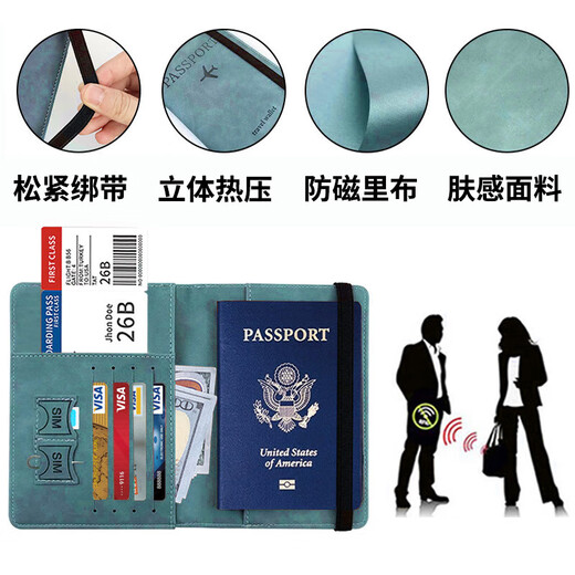 MPPMCK PASSPORT CLIP TRAVE PASSPORT STORKAUSBICHT STORKAGT BAG Anti-Diebstahl-Pinsel mehrfunktion