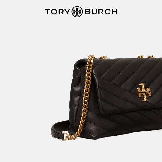 Tory Burch TB women's bag KIRA small shoulder crossbody bag 90452 black gift New Year's gift