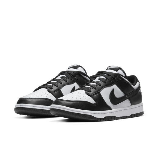 Nike (Nike) Offizieller Dunk -Low -Männer -Sneaker Retro Sling Shoes Low Top Panda Farbe Matching DD1391 100 Weiß/Schwarz/Weiß 41
