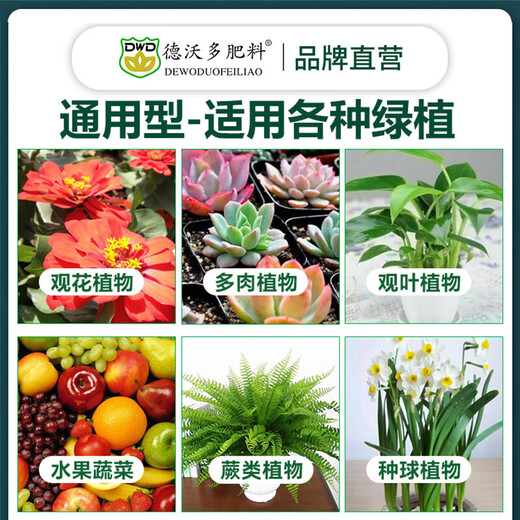 Dewoduo engrais à libération lente universel 500g * 2 jardinage en pot plante verte engrais pour fleurs engrais composé organique végétal engrais d'enracinement azote, phosphore et potassium