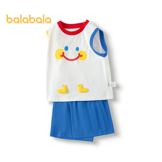 Balabala Children's's Clothing Baby Short à manches à manches