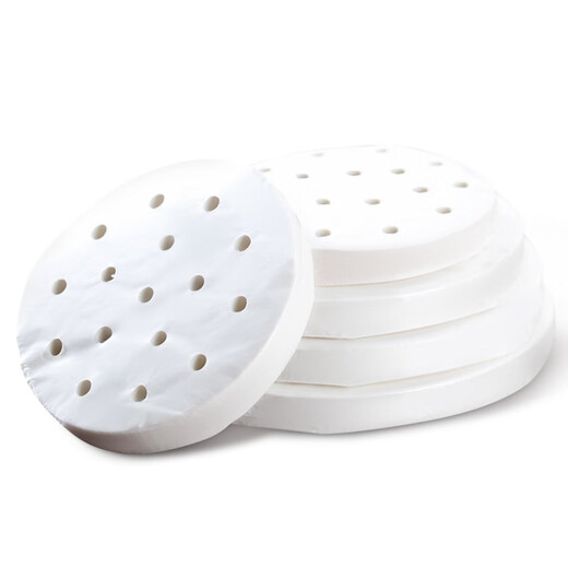 Lou Shang steamer paper 7.6cm (200 sheets) steamed bun pad paper disposable non-stick steamer steamer drawer paper oil paper steamer cloth