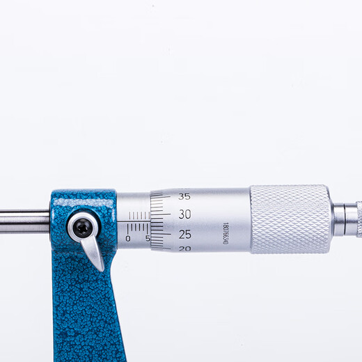 Northwest Qinghai Qingliang U-shaped deep bow frame micrometer plate thickness micrometer flat head single and double ball heads 203-05-000 range 0-25mm bow depth 100mm A-type double flat head