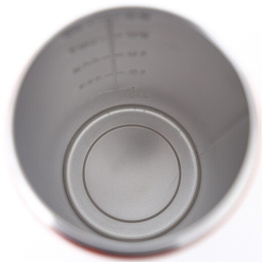 Red Tiepu 304 stainless steel protein powder shake cup sports fitness water cup with scale multi-function natural color 750ml