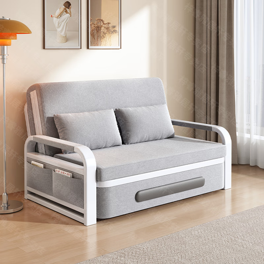 
Wen Minxuan folding sofa bed for small household single multi-function dual-purpose lunch break 1.5*1.9 meters [5cm sponge] [without storage] [Door delivery]