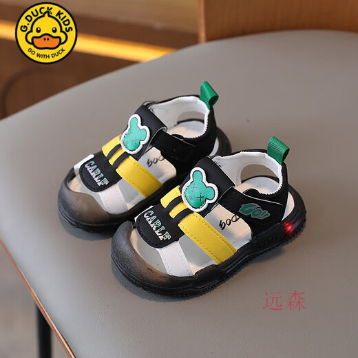 G.Duck Kids Little Yellow Yellow Light Light Baby Shoes 0-1-летняя 3 не скользящая мягкая подошва детская обувь для обуви