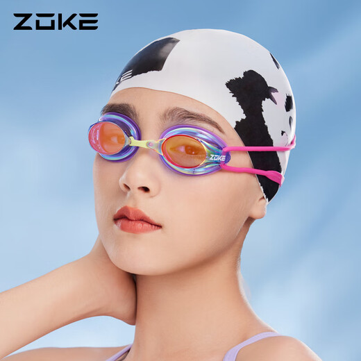 ZOKE adult swimming goggles HD coating anti-fog waterproof unisex training electroplated swimming goggles 622501211-9