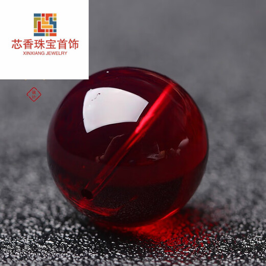 Core fragrance natural 7A water purified blood amber loose beads single bead raw stone amber beeswax bracelet Buddha beads multi-treasure bracelet diy accessories 7A grade carefully selected 10mm/single default