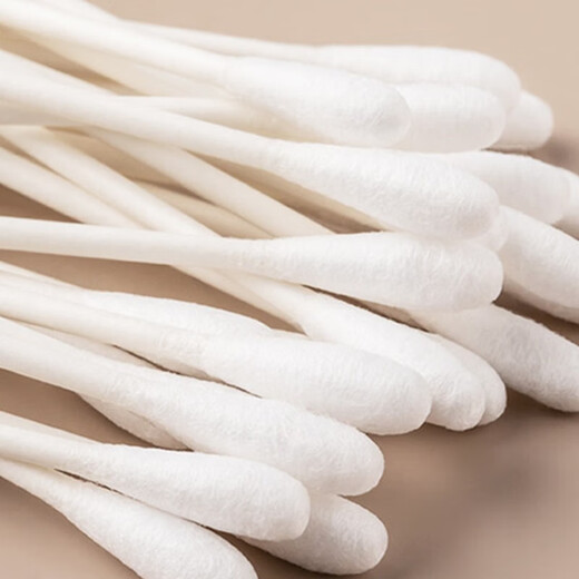 Hai's Headian Baby Fine Cotton Player Clean up the deciduous children's nasal nose, navel, auricle, two -headed spiral cotton rod 400