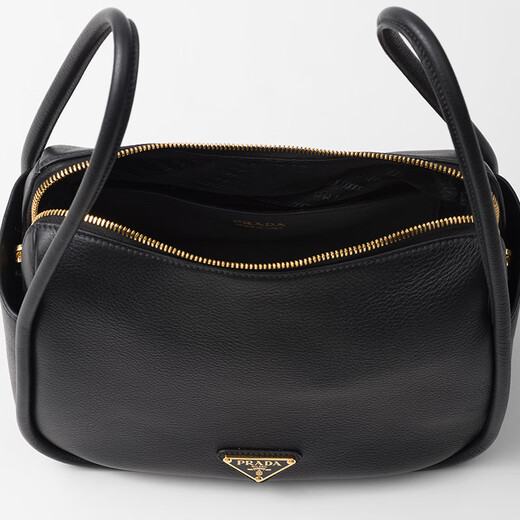 PRADA/Prada gift women's Prada Darling cow leather portable shoulder bag black