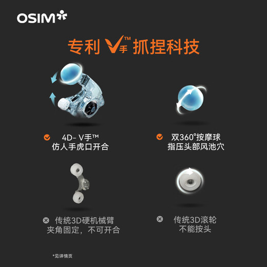 OSIM government subsidy 15% massage chair for home use full body zero gravity V-hand technology MAX King OS-860MAX walnut brown practical birthday gift for parents