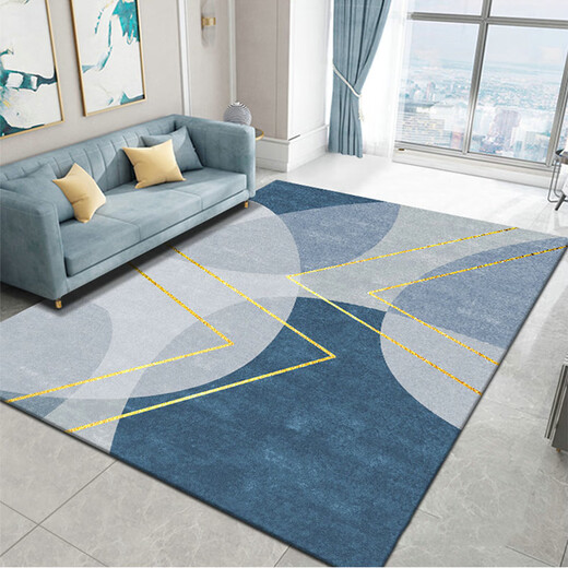 Tapis de salon lei'erout Pas de canapé de canapé en caoutchouc lavable grand espace complet de boutique complète étanche simple simple n ° 13567 160cm * 120 cm (crypté et épaissi)