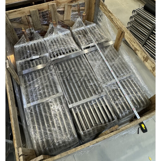 工业冷水机3P5P10P匹厂家专用304不锈钢制冷盘管蒸 (10匹*3)120m16/1049*600*