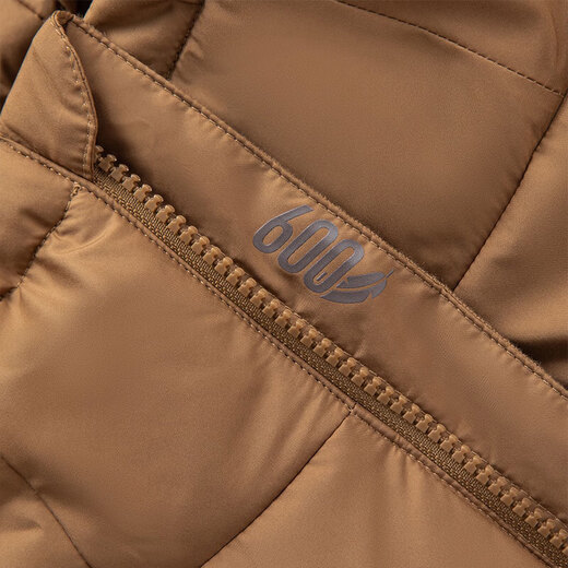 Adidas Frauenkleidung Kleidung aufblättert JKT wasserdicht und spritzdestell warme Kerntechnologie warm 600 Kapuze lose Kapuze-Brot Down JV6191/Wüstenbraun 600 Kapuze M.