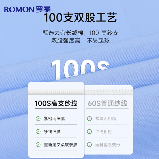 Romon DP no-iron 100% cotton anti-wrinkle long-sleeved shirt for women pure cotton no-iron slim business white shirt for women