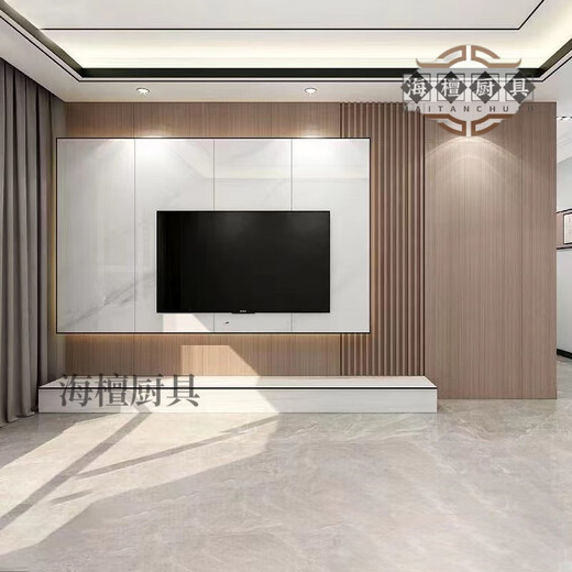 妙普乐2024新款隐形门和墙一体背景墙格栅门添越实木格栅木饰面暗门隐藏 格栅隐形门