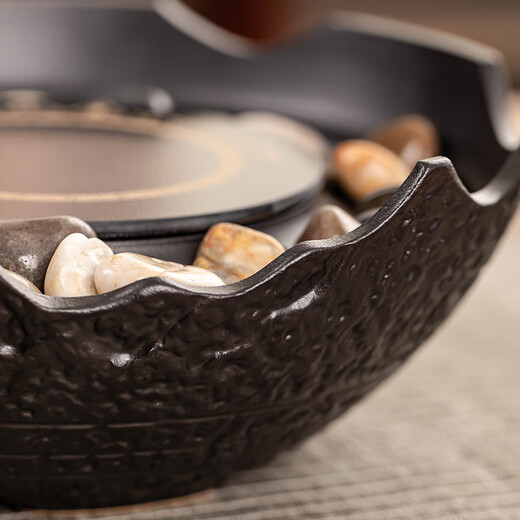 Porcelain friends tea-making stove around the stove household indoor complete set of electric ceramic stove tea-making set ceramic charcoal grilled milk can pot