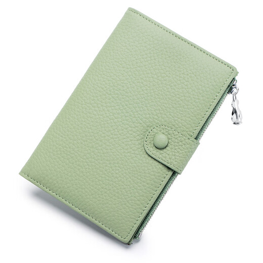 Van Le Denmark Anti-theft Brush Study Abroad Travel Passport Bag Multi-function Storage Certificate Bag Passport Clip Women's Card Bag Blue