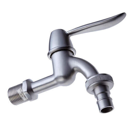 Special faucet for submarine washing machine brass thickened main body compressive and explosion-proof 4/6 points universal lengthened wall type L702X extended washing machine faucet