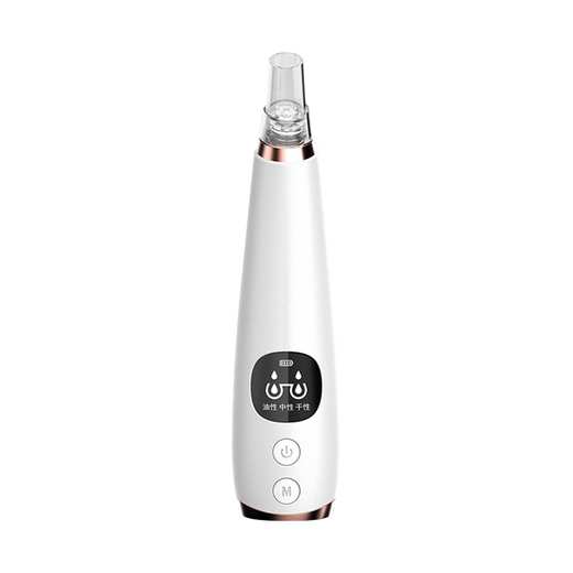 Bai Qixin's blackhead suction instrument, blackhead removal artifact for men and women, blackhead suction, acne pore cleaner, hot compress, blackhead removal, cleansing and beauty instrument, birthday gift for girls, rechargeable blackhead instrument, fully equipped with charging model, free export liquid