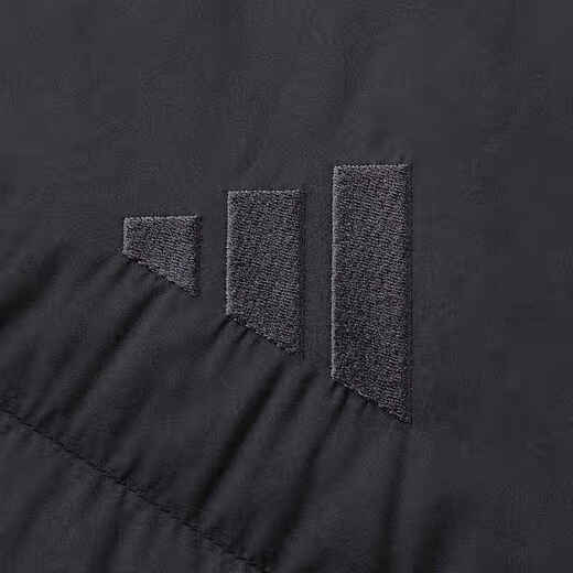 阿迪达斯 （adidas）羽绒服男装2024冬季新款保暖外套连帽鸭绒面包服保暖JV6187 JV6187黑色 M