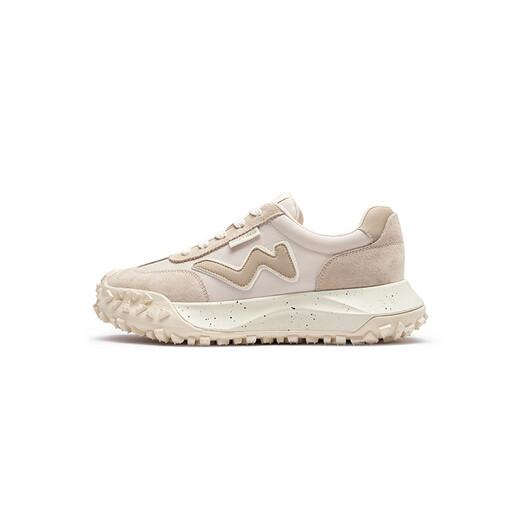 Red Dragonfly Fashion Casual Women's Shoes New Retro Thick Sole Board Shoes Trendy Sneakers Forrest Gump Shoes Running Shoes WLB14070 Apricot Color 38