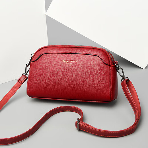 Coole Känguroo-Leder-Mutter-Tasche mittleren Frauenbeutel Kauflatten vielseitiger kleiner Tasche Sommer Frauen One-Shoulder Crossbody Bod