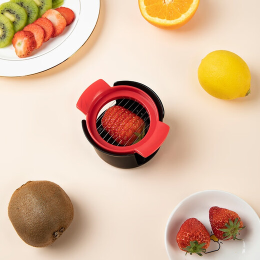 Wilkie egg cutting artifact egg cutter cut egg preserved egg cutting divider stainless steel preserved egg fancy multi-functional slice three-in-one egg cutter black