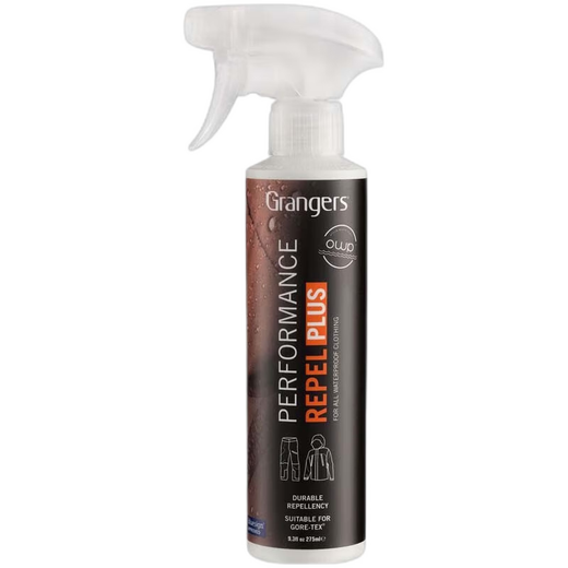 GRANGERS British-made hard and soft shell down detergent for jackets, the ancestor DWR water-repellent repair and waterproof spray maintenance set GRF150 outdoor clothing water-repellent repair spray