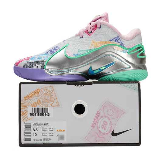 耐克（NIKE）篮球鞋男鞋秋春季新款Lebron 22 勒布朗詹姆斯22代实战缓震运动鞋 FZ1098-100 39