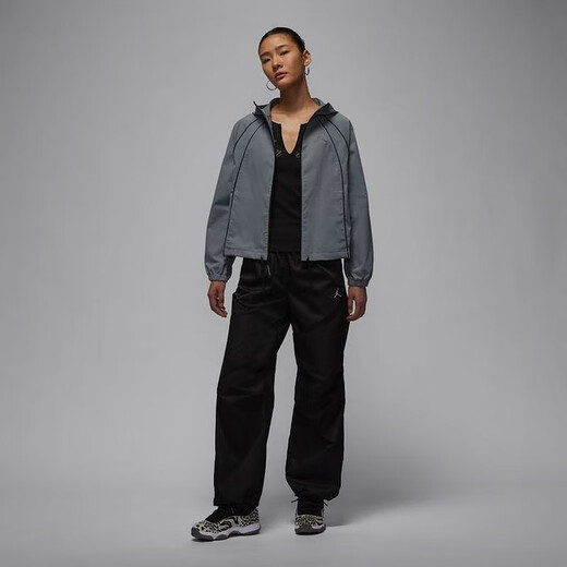 耐克（NIKE）  女装潮流百搭运动针织夹克 HV4873-065 M