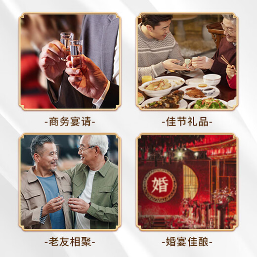 Wuliangye 1618 52% 500ml strong-flavor liquor, a good choice for gift collection, self-drinking and banquets. Authenticity guaranteed. 52% 500mL 2 bottles. Free handbag.