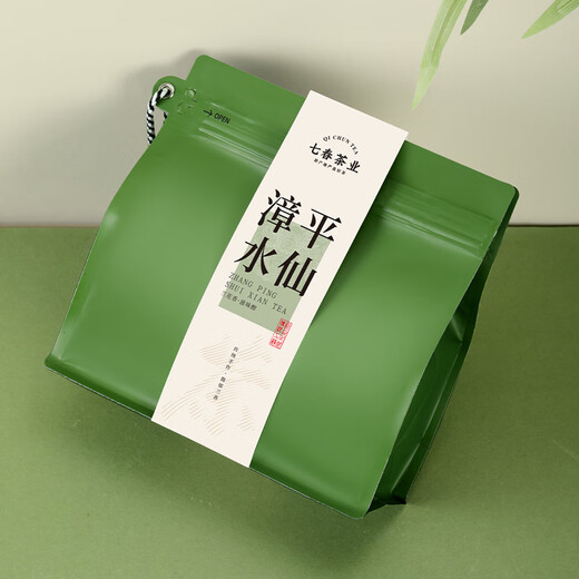 七春 漳平水仙乌龙茶叶 新茶兰花香浓香型 乌龙茶新茶袋装125g 