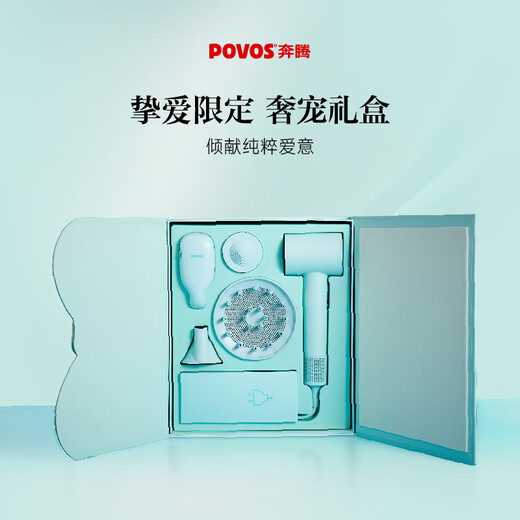奔腾（POVOS）高速吹风机家用电负离子吹风筒新一代大功率速干低噪音PH9903送女友礼物国家补贴