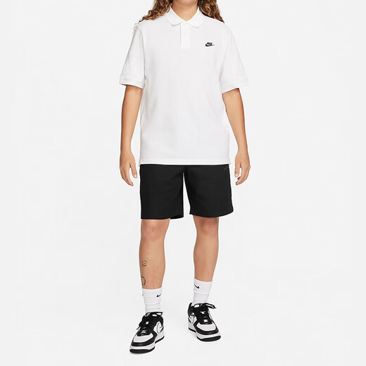 耐克NIKE男子短袖polo衫 新品简约舒适运动T恤FN3894_100 白色(欧 XL
