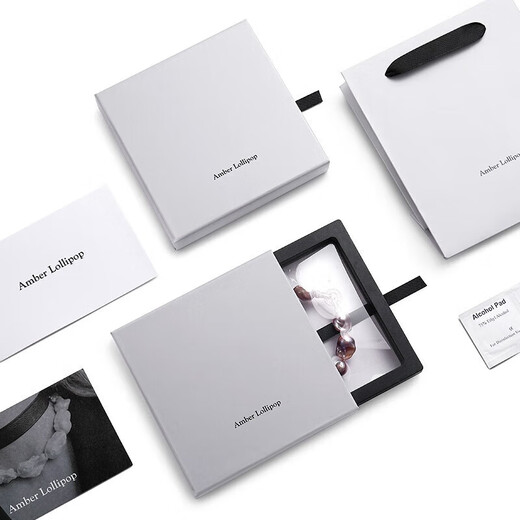 Amber Lollipop Baroque Pearl Necklace Simple Niche Women's Necklace Anniversary Birthday Gift for Girlfriend and Wife Gold