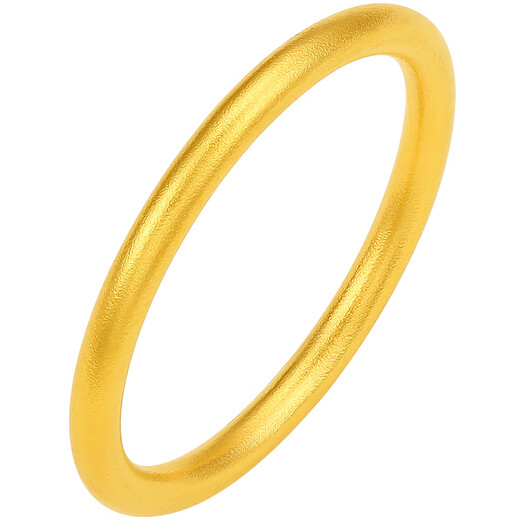 Zhou Sai Fu Gold 999 Золото -кольцо Подарочная цена подарка на день рождения A0110912 № 14 около 1,72 г